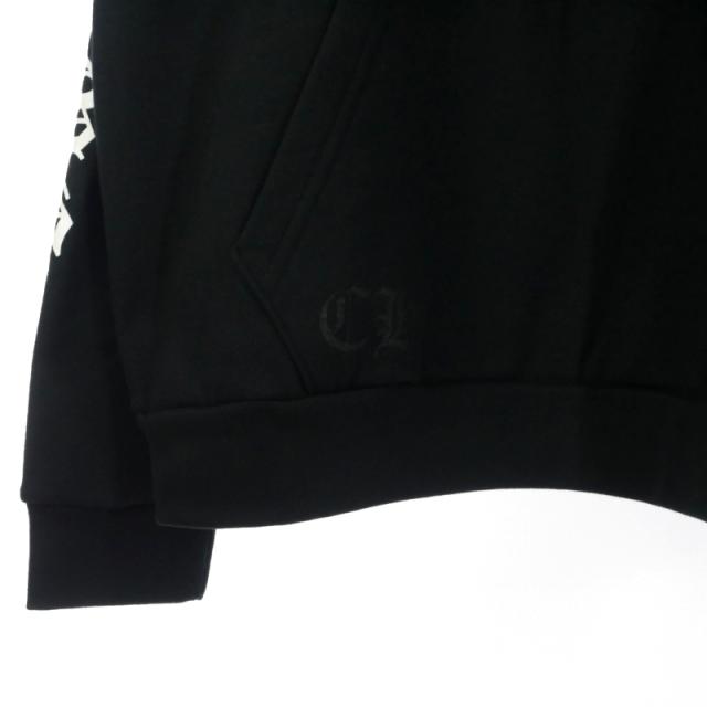 中古】クロムハーツ CHROME HEARTS SWTSHRT PLVR スリーブロゴ