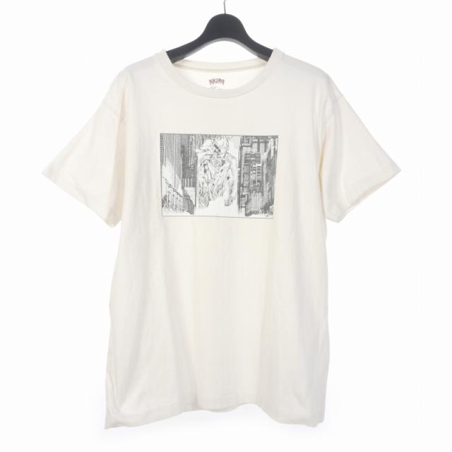 レディメイド READYMADE AKIRA アキラ Tシャツ 鉄男 半袖 L 白