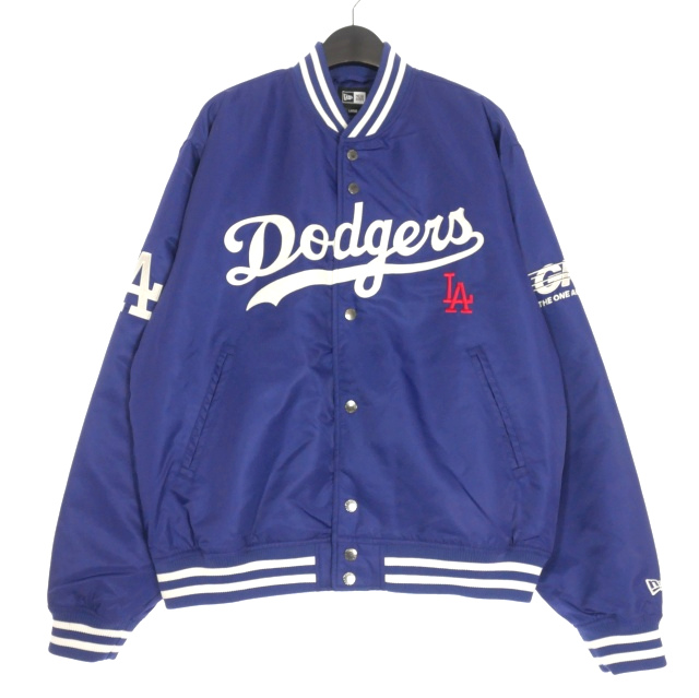中古】ニューエラ NEW ERA GR8 x MLB TOKYO SERIESVARSITY JKT LOSDOD