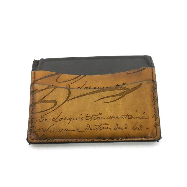◇ベルルッティ◇レザー⁄カリグラフィ⁄カードケース⁄ブランド⁄名刺入れ