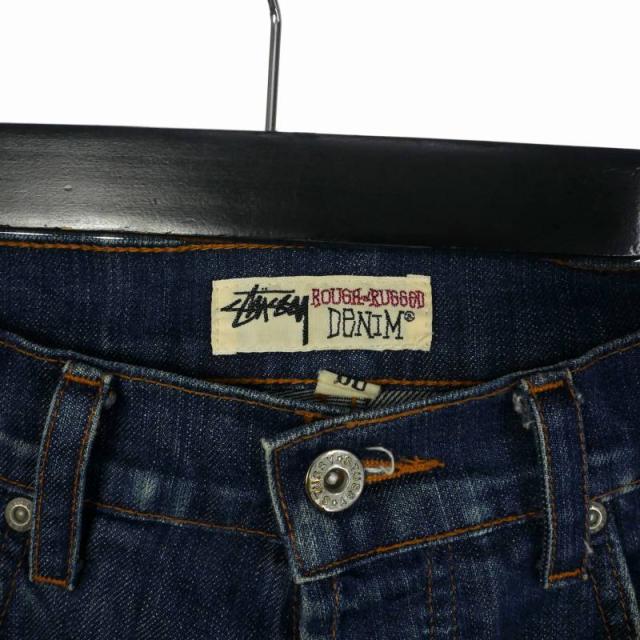 【中古】ステューシー STUSSY アメリカ製 USA製 デニム ストレート 32 インディゴ メンズ