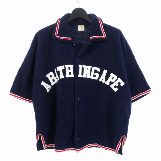 中古】アベイシングエイプ A BATHING APE 90S ボアフリース ゲーム
