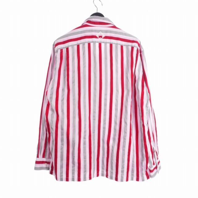 FINESSE GOODENOUGH 長袖シャツ 中古】グッドイナフ GOODENOUGH FINESSE フィネス ストライプ