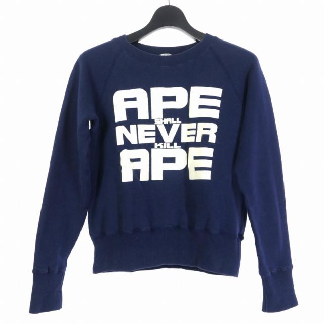 USED】90s A BATHING APE スウェットシャツ