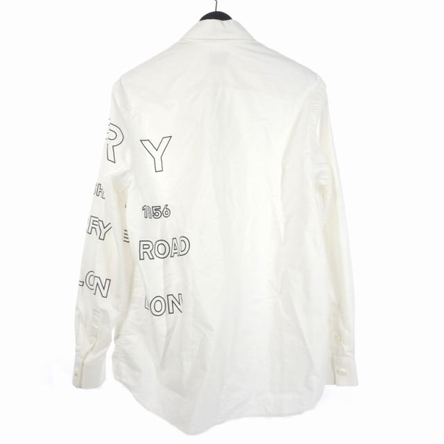 中古】バーバリー BURBERRY シャツ 長袖 21SS ホースフェリー ロゴ