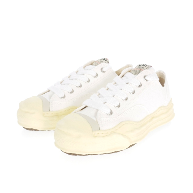 【中古】ミハラヤスヒロ MIHARA YASUHIRO HANK VL OG Sole Canvas Low-top Sneaker  ローカットスニーカー靴 40