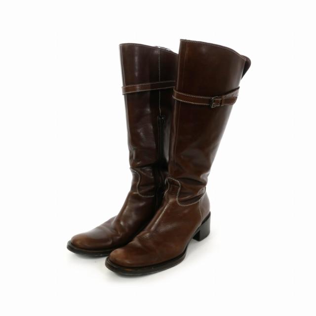 中古革製ブーツ ブルーノマリサイドゴアブーツ ブルーノマリ ブーツ 本革 レザー