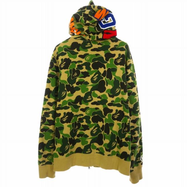 中古】アベイシングエイプ A BATHING APE シャークパーカー 中古】アベイシングエイプ A BATHING APE シャークパーカー