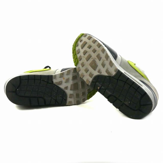 中古】ナイキ NIKE HUF スニーカー AIR MAX 1 26.5?p グレー HF3713