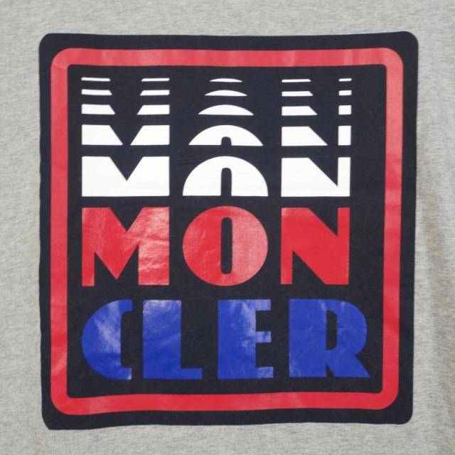【中古】モンクレール MONCLER マリア Tシャツ 半袖  L グレー C-SCOM-19-18922 メンズ 中古】モンクレール MONCLER マリア Tシャツ 半袖 L グレー C-SCOM-19