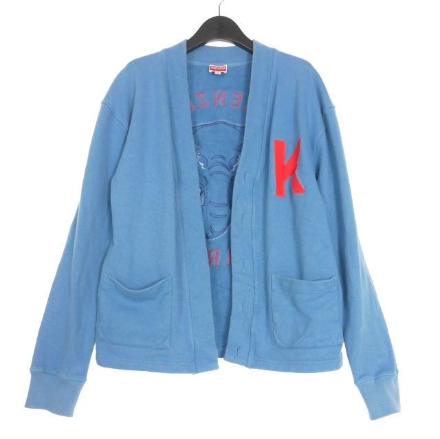 中古】ケンゾー KENZO 23SS KEN ZO CLASSIC CARDIGAN / CYAN