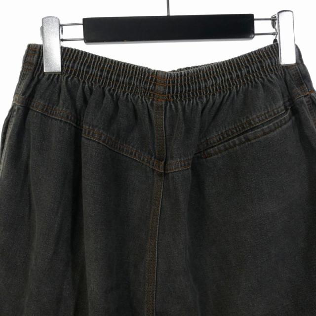 【中古】ステューシー STUSSY アメリカ製 ジョーツ ショーツ ショートパンツ ハーフパンツ デニム M ブラック 黒_3