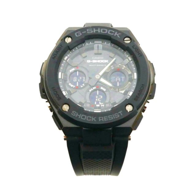 中古】カシオジーショック CASIO G-SHOCK G-STEEL ソーラー電波 腕時計