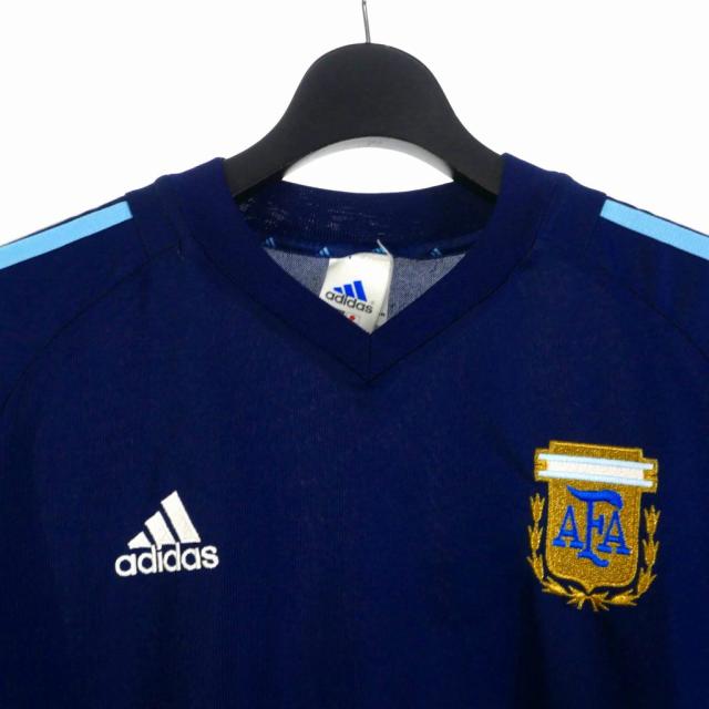 adidas　2002 アルゼンチン代表　オーセンティック　ユニフォーム アディダス 2002年 サッカー アルゼンチン代表 ユニフォーム XLサイズ
