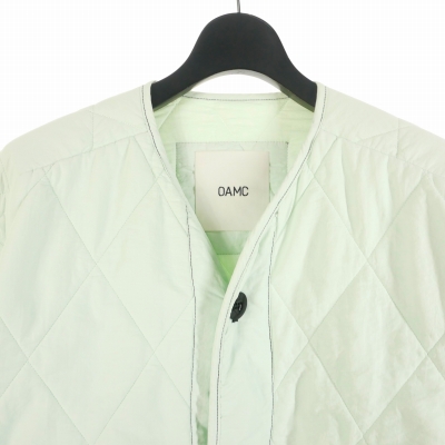 【中古】オーエーエムシー OAMC 22AW コンバットライナージャケット ブルゾン M ミントグリーン系 22A28OAU60 メンズ 中古】オーエーエムシー OAMC 22AW コンバットライナージャケット