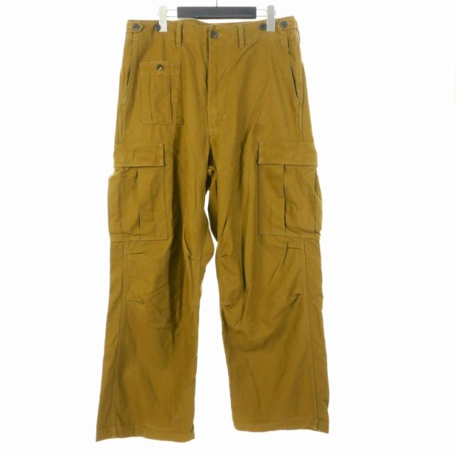 【中古】ナイジェルケーボン NIGEL CABOURN ARMY CARGO PANT カーゴパンツ 34 カーキ 8049-00-50012 メンズ