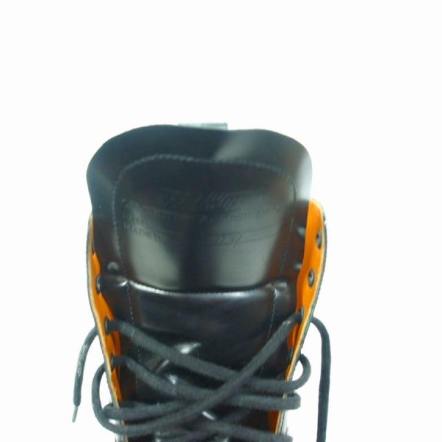 中古】オフホワイト OFF WHITE Sponge Sole Leather Combat Boots