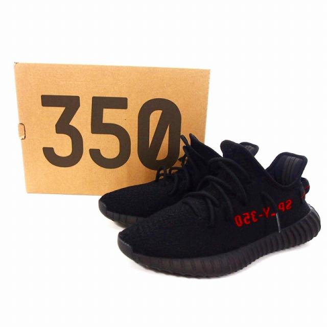 【中古】アディダスオリジナルス adidas originals YEEZY Boost 350 V2 "Bred" (2017) イージーブースト スニーカー