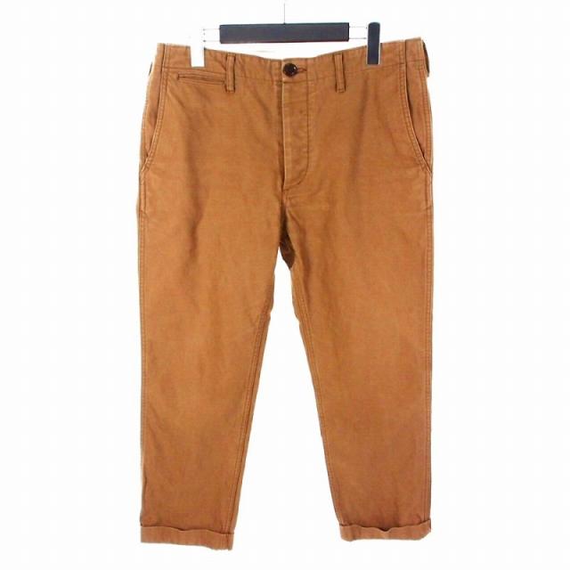 【中古】ビズビム VISVIM ストレート チノパンツ スラックス ボトムス 4 ブラウン 茶 0119205008004 メンズ