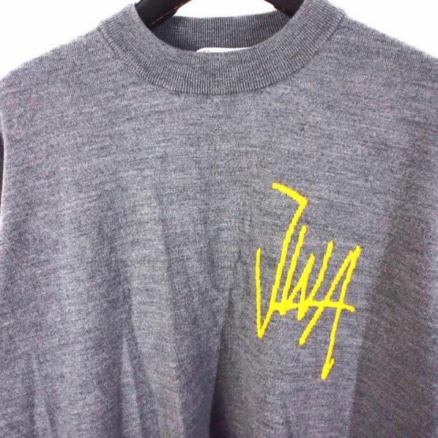 【中古】ジェイダブリューアンダーソン JWアンダーソン J.W.ANDERSON JWA Crewneck Jumper ニット セーター M ライトグレー メンズ