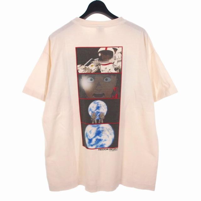 【中古】セントマイケル SAINTMICHAEL 24SS FREEDOM TEE Tシャツ カットソー 半袖 XL ホワイト 白 SM-YS8-0000-C20 中古】セントマイケル SAINTMICHAEL 24SS FREEDOM TEE Tシャツ