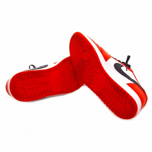 【中古】ナイキ NIKE Air Jordan 1 Low OG "Starfish" スニーカーシューズ US9.5 27.5?p オレンジ/ブラック/ホワイト