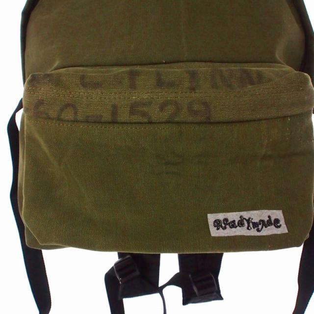 中古】レディメイド READYMADE 25AW BACK PACK KHAKI バックパック