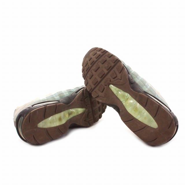 【中古】ナイキ NIKE Nike Air Max 95 "Sequoia" スニーカー シューズ US9 27?p グリーン 緑 DQ9468-355 メンズ