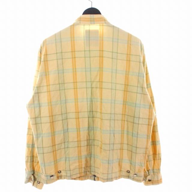 【中古】ステューシー STUSSY OLD 90S アメリカ製 白タグ PLAID CHECK JKT ジャケット ブルゾン S マルチカラー メンズ_1