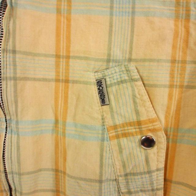 【中古】ステューシー STUSSY OLD 90S アメリカ製 白タグ PLAID CHECK JKT ジャケット ブルゾン S マルチカラー メンズ_3