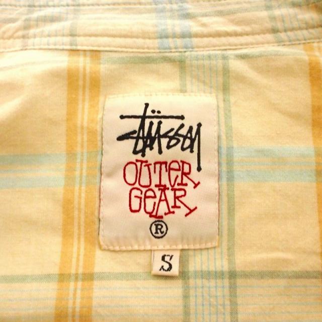 【中古】ステューシー STUSSY OLD 90S アメリカ製 白タグ PLAID CHECK JKT ジャケット ブルゾン S マルチカラー メンズ_4