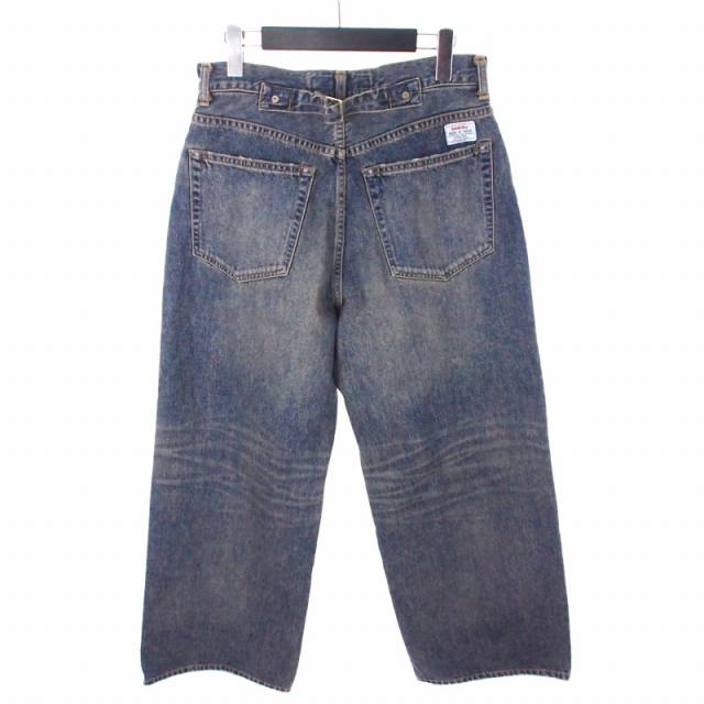 【中古】ダイリク DAIRIKU 25AW "D"Buckle Super wide Denim Pants バックル スーパー ワイド デニム パンツ 27（S）