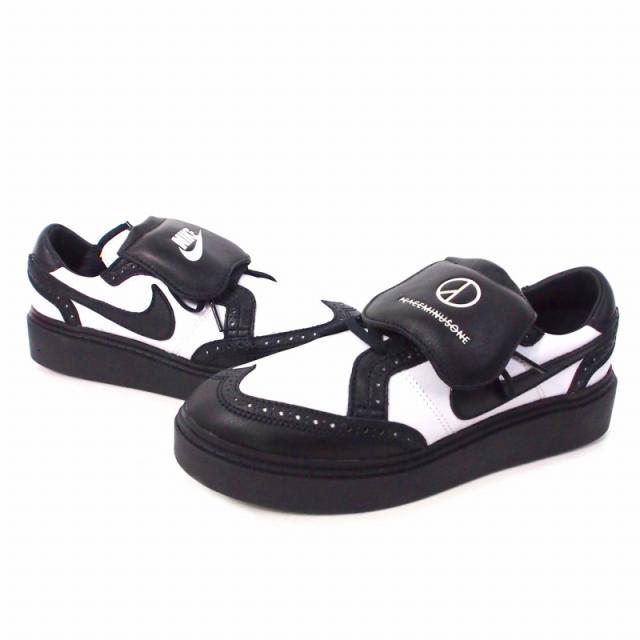 【中古】未使用品 ナイキ NIKE × ピースマイナスワン PEACEMINUSONE Kwondo 1 "Black and White" スニーカー 靴 US9 27?p