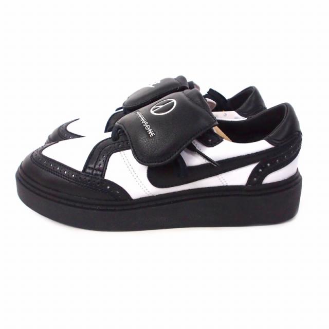 【中古】未使用品 ナイキ NIKE × ピースマイナスワン PEACEMINUSONE Kwondo 1 "Black and White" スニーカー 靴 US9 27?p_1
