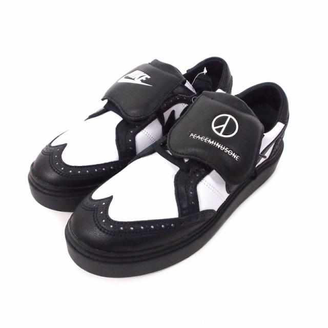 【中古】未使用品 ナイキ NIKE × ピースマイナスワン PEACEMINUSONE Kwondo 1 "Black and White" スニーカー 靴 US9 27?p_2