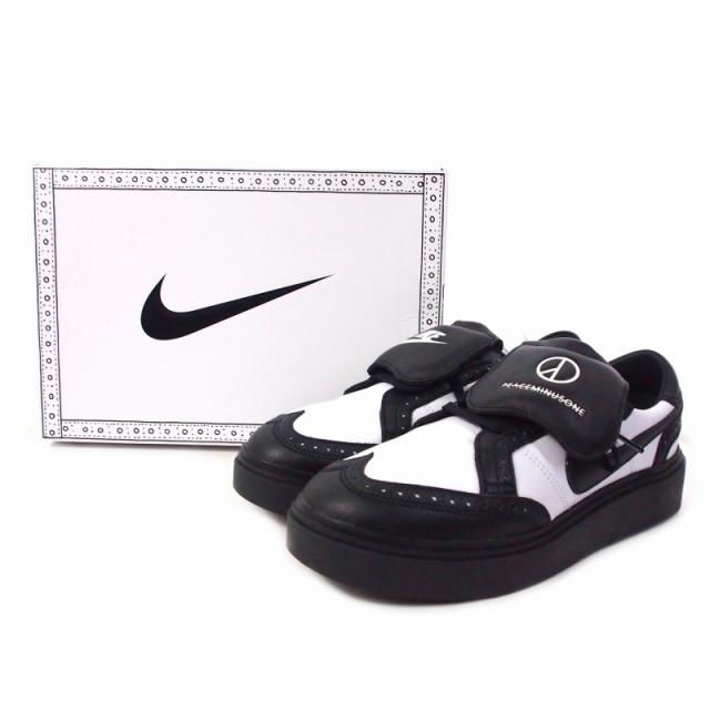【中古】未使用品 ナイキ NIKE × ピースマイナスワン PEACEMINUSONE Kwondo 1 "Black and White" スニーカー 靴 US9 27?p_6
