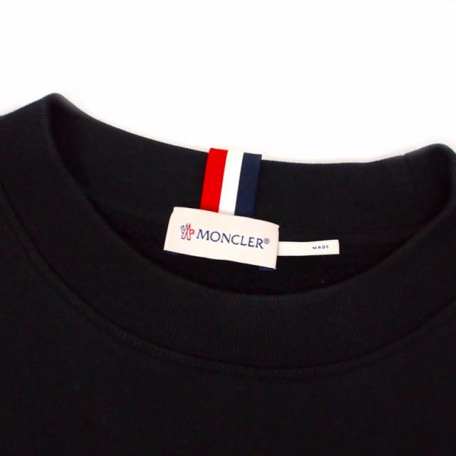 MONCLER スウェット XXL モンクレール ロゴワッペン トレーナーメンズ