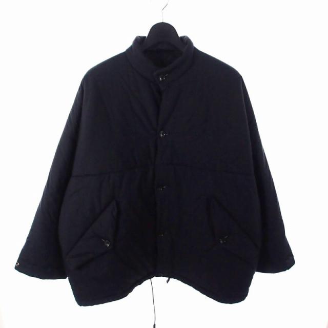 【中古】ミスターハリウッド N.HOOLYWOOD 22AW プリマロフト 中綿ジャケット ブルゾン 36 ブラック 黒 2202-BL01-019 メンズ
