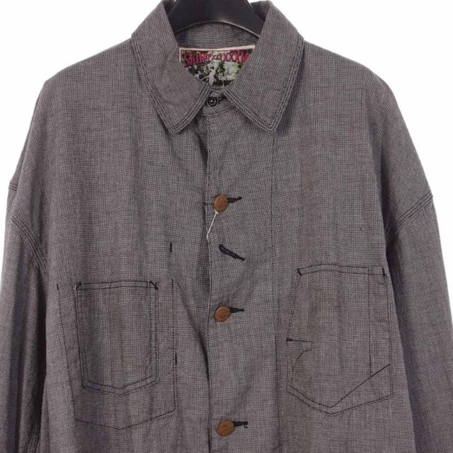 【中古】未使用品 セントマイケル SAINTMICHAEL ベルベルジン BerBerJin 24AW STRIPE BB_DENIM JKT ワークジャケット_3