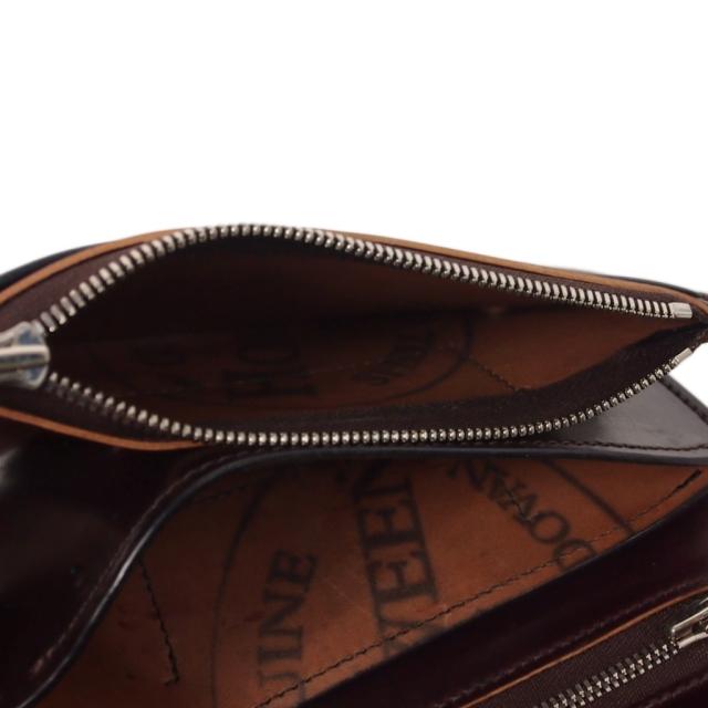 【中古】ラストクロップス LAST CROPS BLISTER M ブリスターM フルコードバン 2つ折り財布 ウォレット 茶_6
