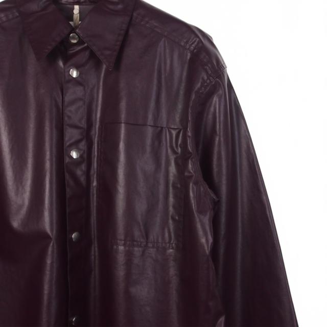 【中古】オーエーエムシー OAMC 24SS TOWER SHIRTS タワーシャツ 長袖 S ボルドー 24E28OAU64 メンズ_2
