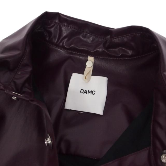 【中古】オーエーエムシー OAMC 24SS TOWER SHIRTS タワーシャツ 長袖 S ボルドー 24E28OAU64 メンズ_4