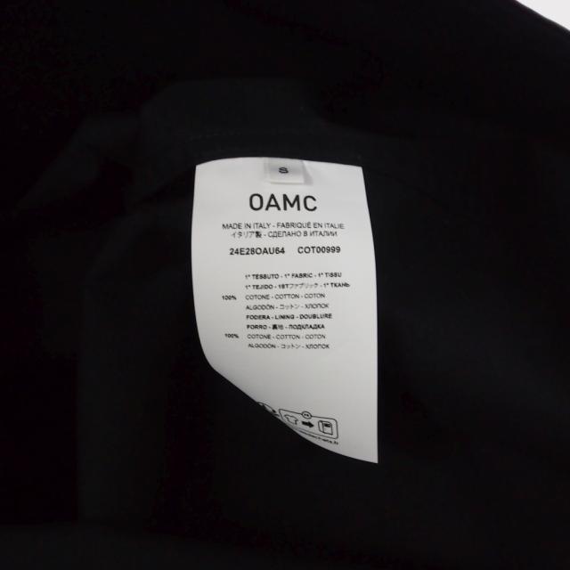 【中古】オーエーエムシー OAMC 24SS TOWER SHIRTS タワーシャツ 長袖 S ボルドー 24E28OAU64 メンズ_5