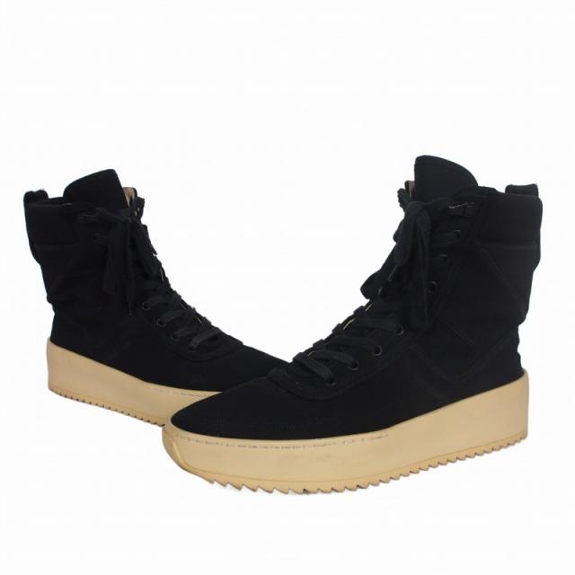 【中古】フィアオブゴッド Fear of God ミリタリーハイトップ ハイカット スニーカー 靴 42