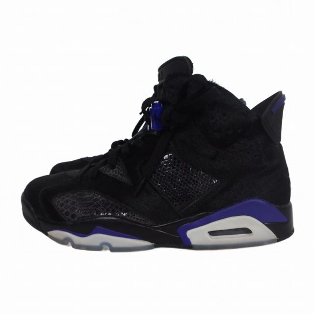 【中古】ナイキ NIKE Air Jordan 6 NRG "Black/Dark Concord" エアジョーダン6 スニーカー 靴 US8.5 26.5cm