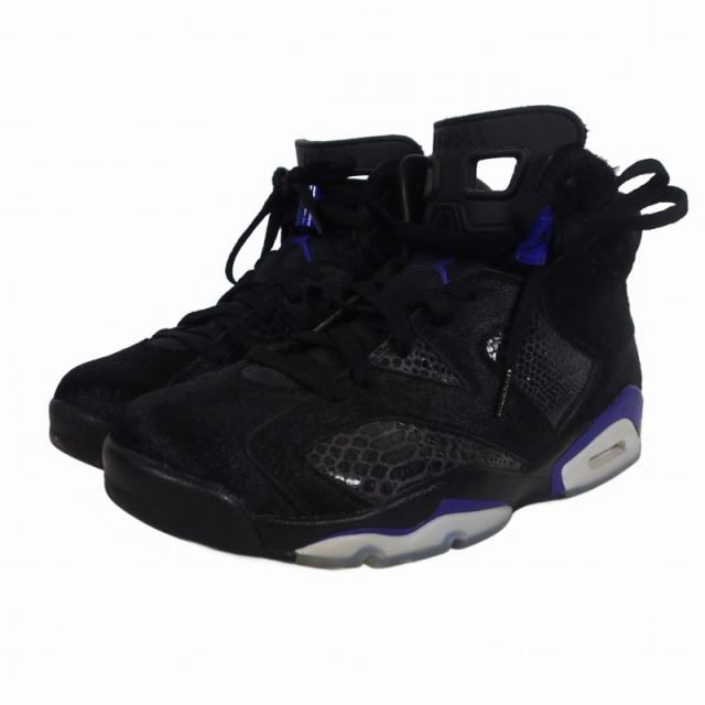 【中古】ナイキ NIKE Air Jordan 6 NRG "Black/Dark Concord" エアジョーダン6 スニーカー 靴 US8.5 26.5cm