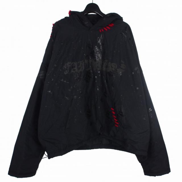 【中古】ヴァンダルフェイスレスオーダー vandal faithless order 中綿ブルゾン ジャケット パーカー 3XL ブラック