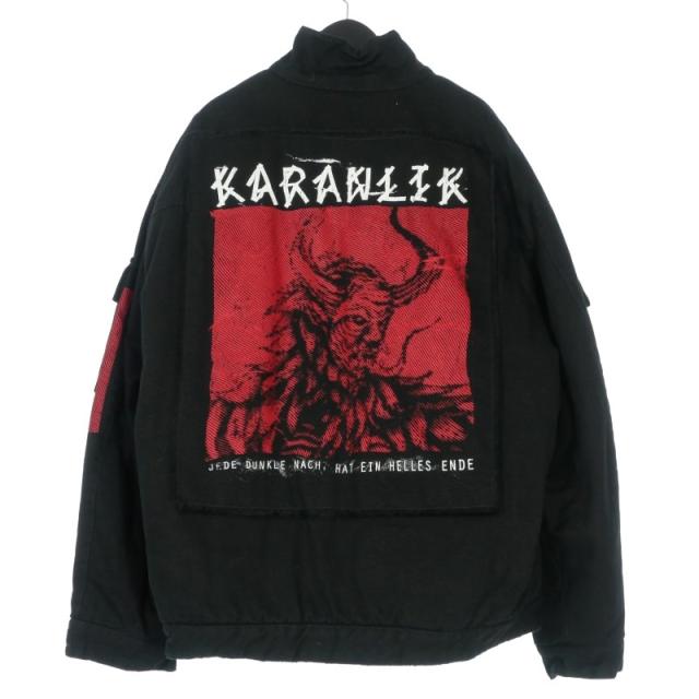 【中古】未使用品 フォーティーフォーレーベルグループ 44 LABEL GROUP KARANLIK JACKET 中綿ジャケット ブルゾン 50