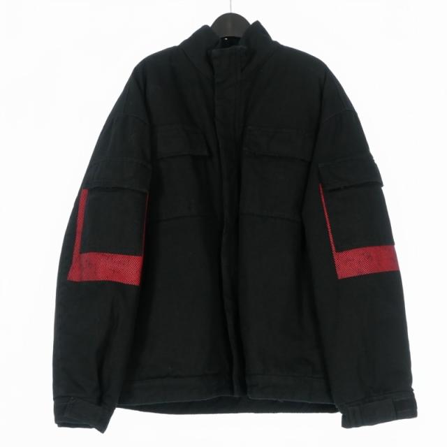 【中古】未使用品 フォーティーフォーレーベルグループ 44 LABEL GROUP KARANLIK JACKET 中綿ジャケット ブルゾン 50_1