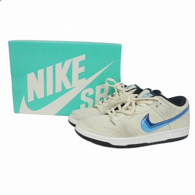 【中古】ナイキ エスビー NIKE SB Dunk Low "Light Cream" ダンクロー スニーカー 靴 US10 28cm ライトクリーム